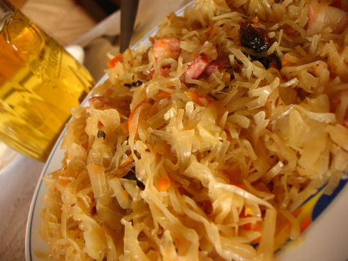 Кислая капуста по-баварски