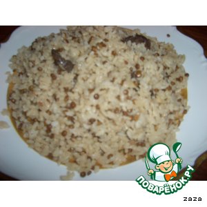 Плов с чечевицой