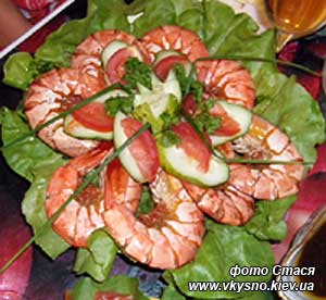 Креветки по-королевски