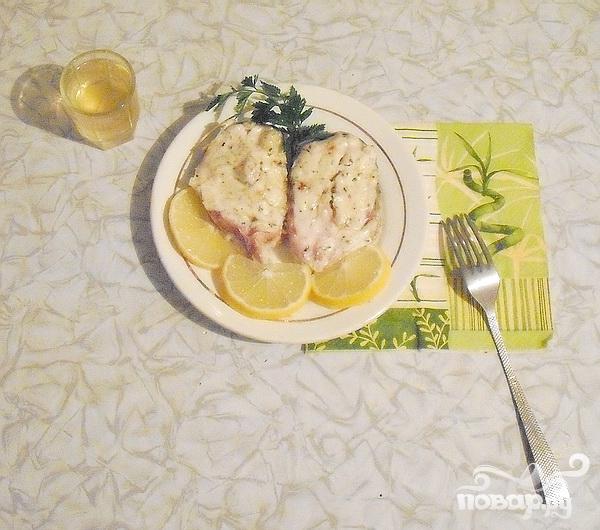 Рецепт - кефали под майонезом