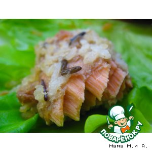 Рыба по-тайски в рисовой корочке